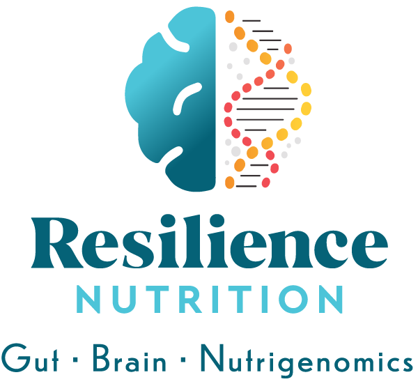 resilience nutrition: gut brain nutrigenomics logo